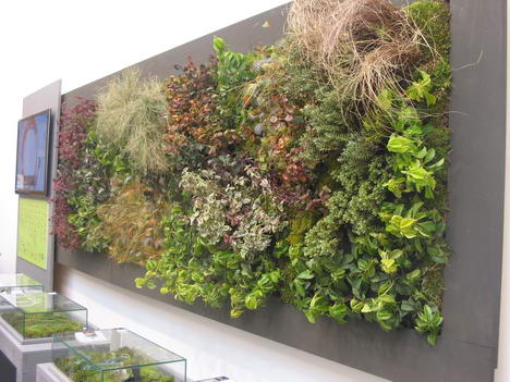 Lakástrend 2011 - madeinhungary kiállítás, növényfal